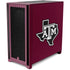 Texas A&M University Black Logo Corsair 4000D Tempered Glass Mid-Tower ATX Case Skin